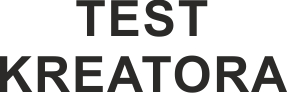 TEST KREATORA